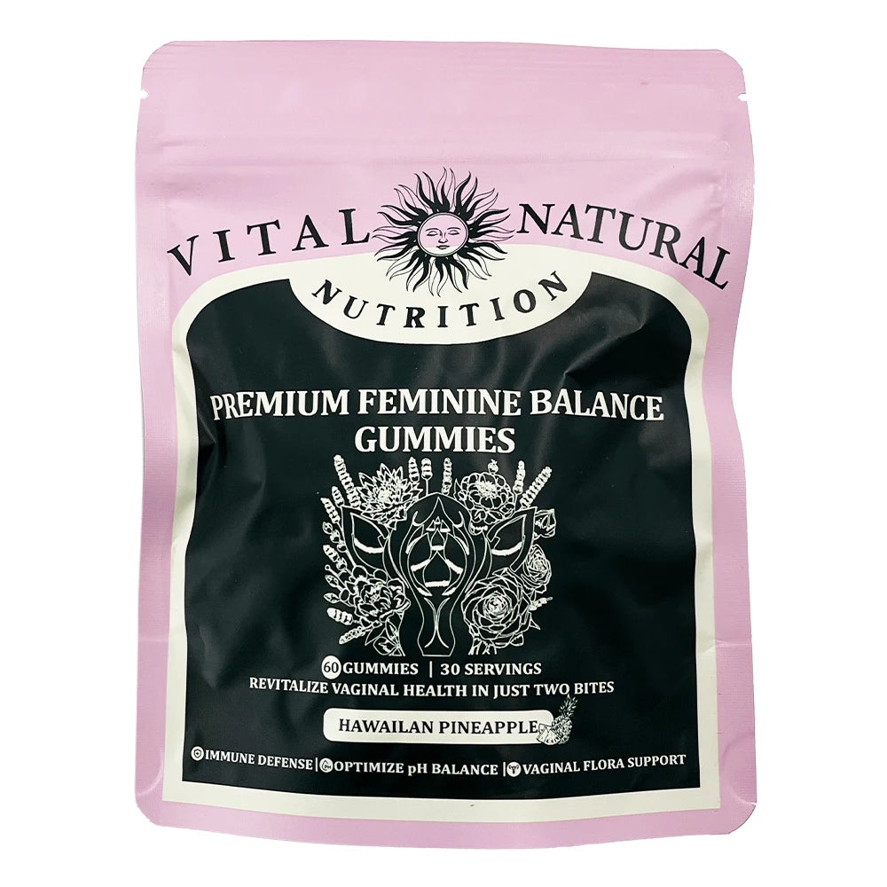 60 pieces of Vital Source Feminine Balance Gummies
