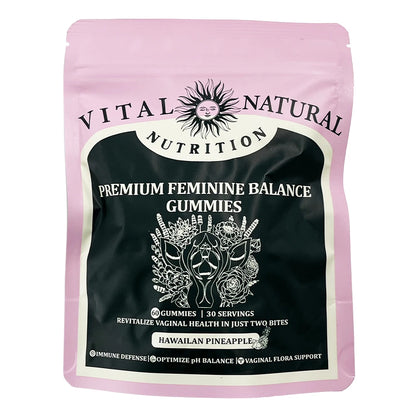 60 pieces of Vital Source Feminine Balance Gummies