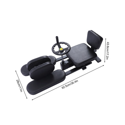 Heavy Duty Leg Stretcher Machine Gymnastics Yoga Splits Leg Stretching Flexibility MMA Home Gym Training Fitness Equipment