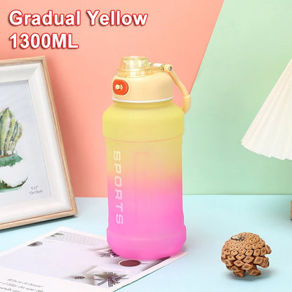 1 Liter Water Bottle Motivational Sport Water Bottle Leakproof Drinking Bottles Outdoor Travel Gym Fitness Jugs For Kitchen
