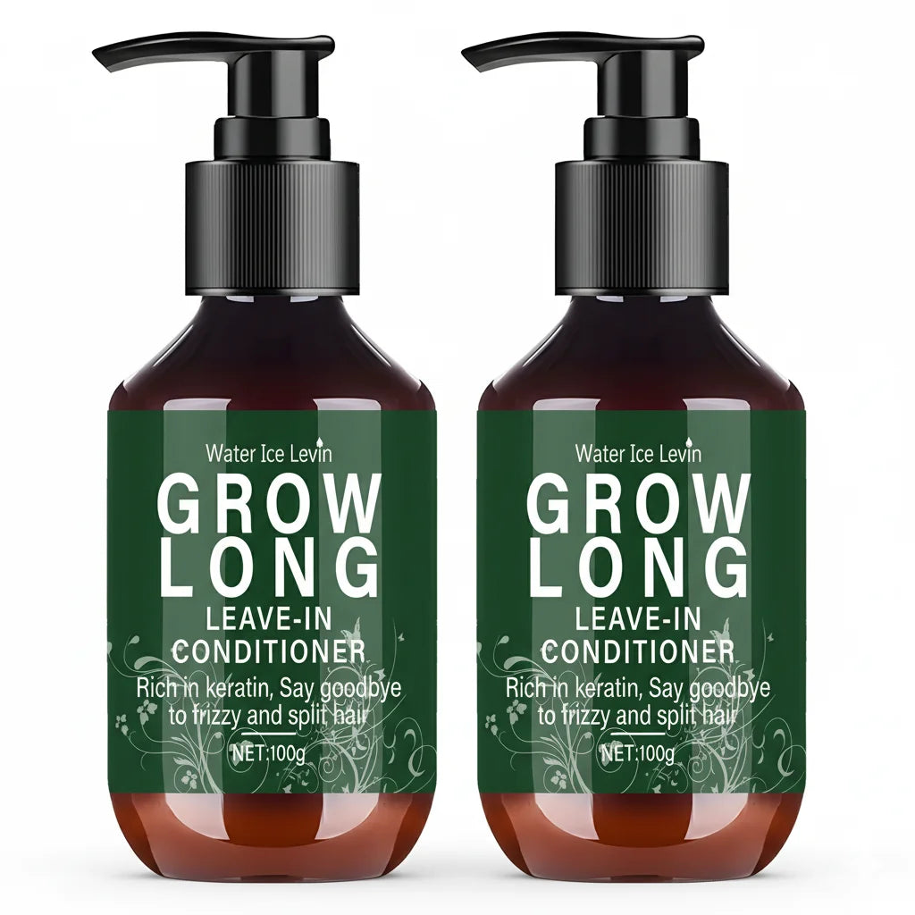 Hair Growth Leave In Conditioner 1+1 Pack 100g Biotin Collagen Hyaluronic Acid Vitamin C Dry Damaged Hair Repair Moisturizing