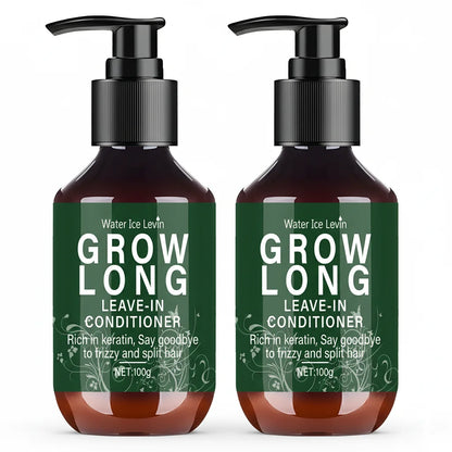 Hair Growth Leave In Conditioner 1+1 Pack 100g Biotin Collagen Hyaluronic Acid Vitamin C Dry Damaged Hair Repair Moisturizing