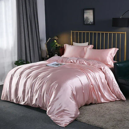 Luxury Solid Color Bedding Set