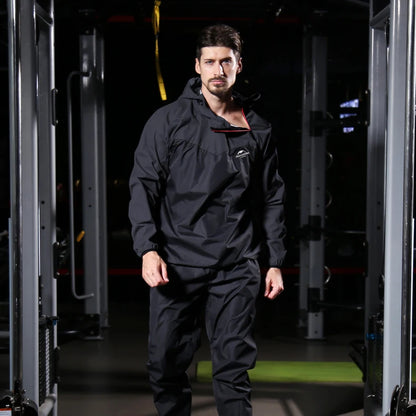 Naturehike Outdoors Gym Set Men Full Body Sweating Sportswear Women Boxing Running Training Fitness Weight Loss Unisex Tracksuit