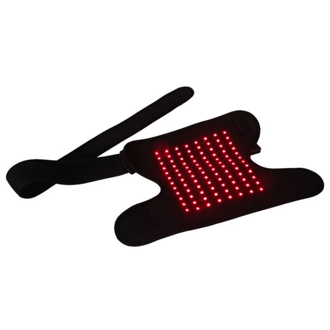 Red Light Therapy Shoulder Brace,660&850nm Infrared Wrap Therapy with Pulse device for Improve Joint Muscle Shoulder Pain Relief