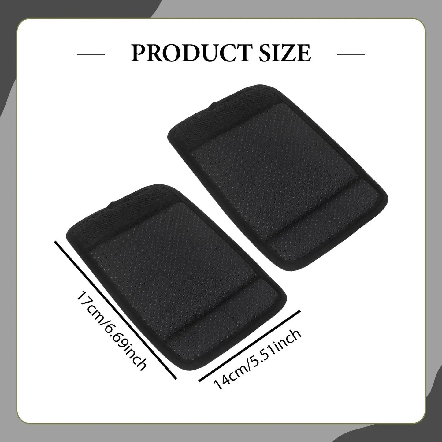 2 Pieces Walker Handle Cushions Anti Slip Walking Cane Grip Covers Hand Grip Covers Soft Cushion Padding for Elderly Grippers