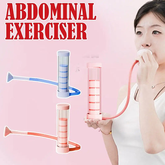 Muscle Lung Trainer Home Gym Workout Exerciser For Beginners Men Women Adults Breathing Training Device Workout
