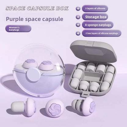 Sleep Soundproof Earplugs Anti Noise Sleep Earplugs Learning Noise Reduction Soundproof Earplugs