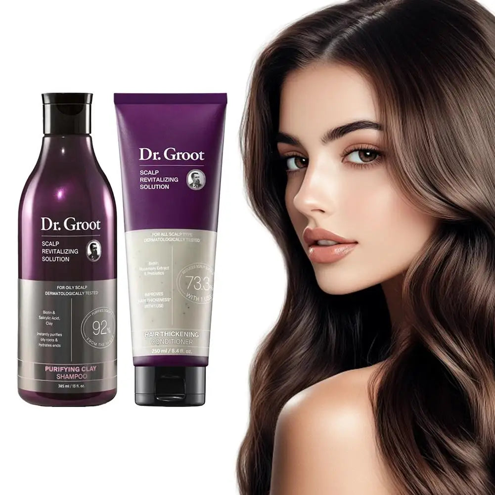Dr.Groot Korean Shampoo Conditione 5 Seconds Repair Damaged Frizzy Hair Soft Smooth Shiny Nutrition Deep Moisturize Nourishing