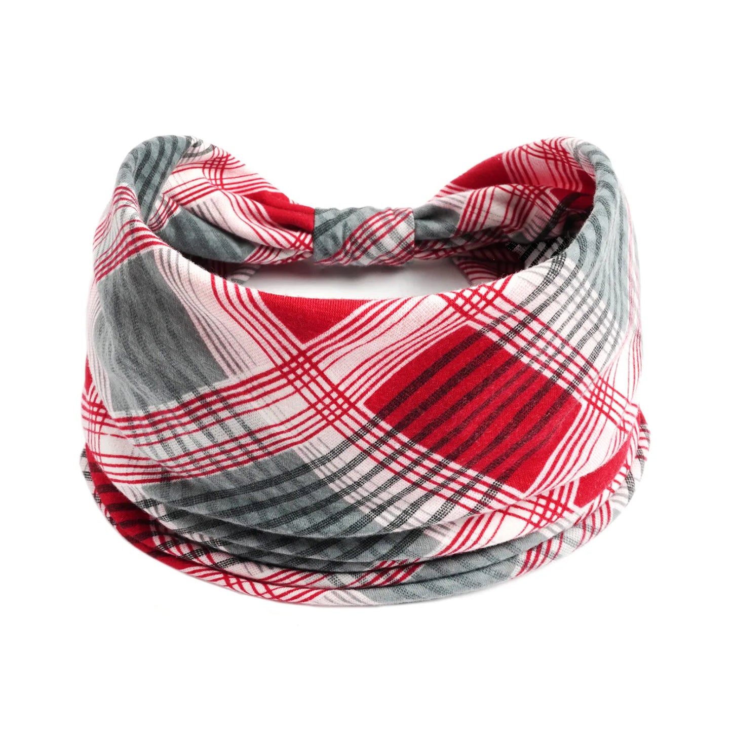 Boho Headbands Wide Knot Hair Scarf Floral Print Hairband Stretch Turban Headwrap Cotton Head Band Fashion Accessories for Women