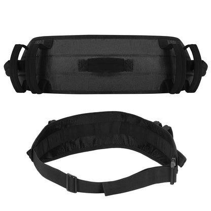 Rhino Valley Gait Belt Transfer Belt for Senior with 7 Handles Anti-Slip Transfer Belt for Elderly Lift Belt with Quick Release
