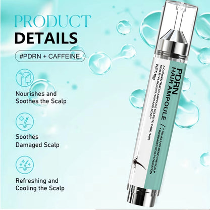 PRN Hair Ampoule: Concentrated Oil, Keratin/Coconut Oil, Deeply Moisturizes & Boosts Scalp Hydration