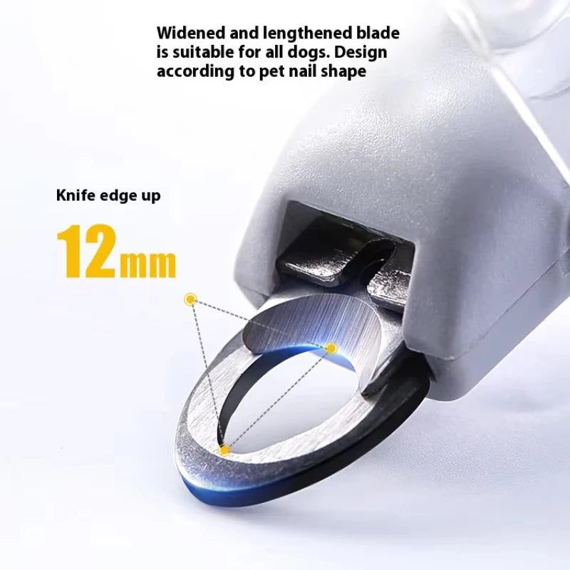 LED Nail Clippers for Pets Cats and Dogs with Polishing and Cleaning Supplies