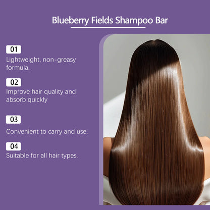 Gentle Cleansing Shampoo Bar Hydrating Strengthen Hair Roots Scalp Treatment Shiny Hair Lasting Fragrance Smoothing Shampoo Soap