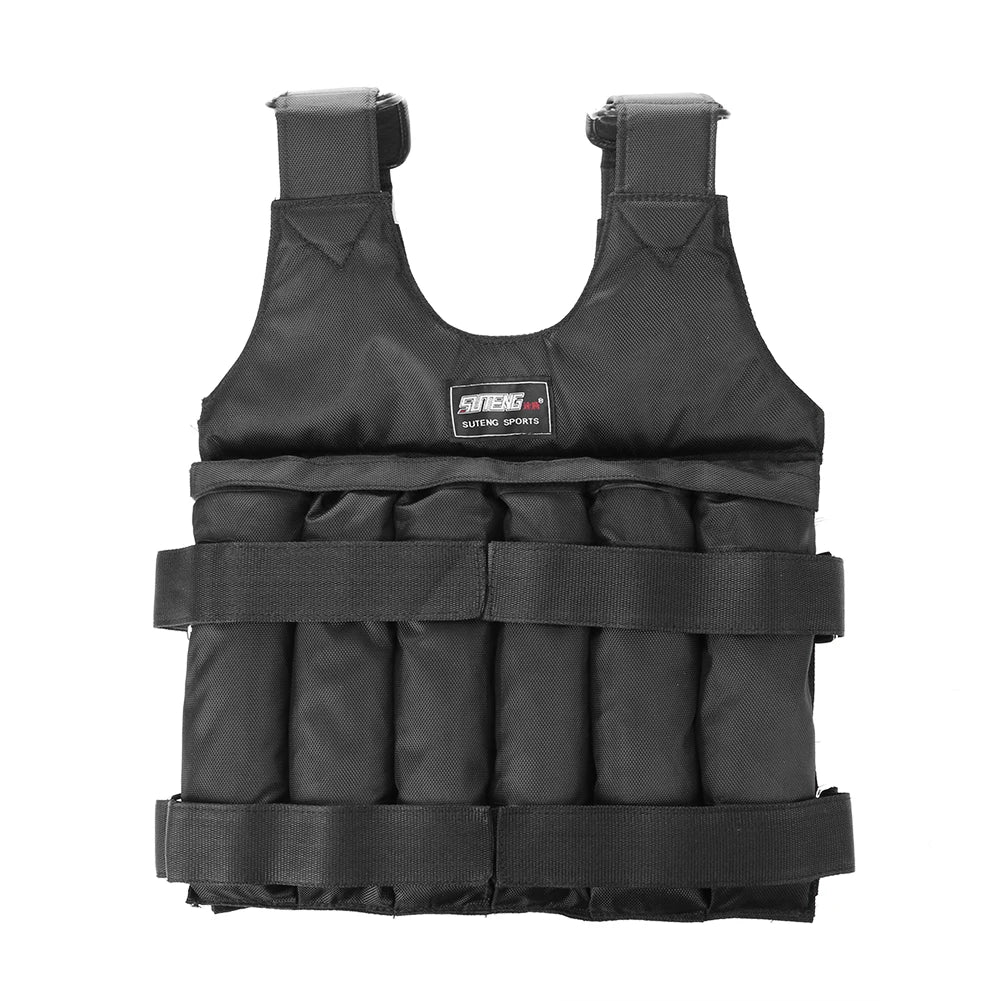 Loading Weighted Vest 1-50kg Adjustable Weight Training Exercise Loading Weight Jacket Fitness Vest for Running Training Waistco