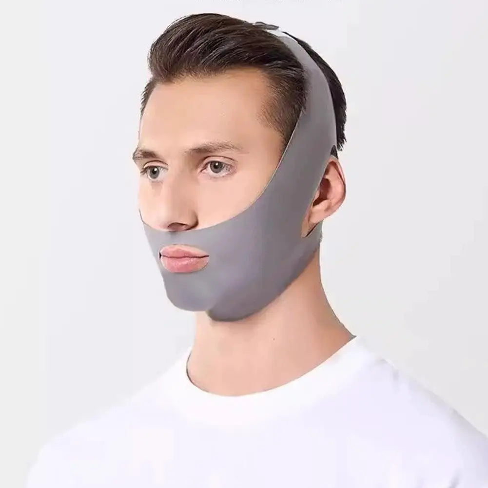 Face Sculpting Sleep Mask Breathable Elastic Lifting Tightening Mask Skin Care Slimming Strap Chin Up Mask Woman