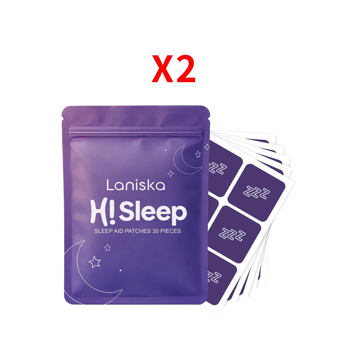 30 Pieces Sleep Aid Patch Improve Sleep Quality Relieve Insomnia Strips for Men and Women Long-Lasting Comfort Better Sleep Care
