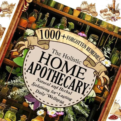 1000+ Herbal Remedies Holistic Health Guide The Holistic Home Apothecary Book: Natural Healing Guide,Forgotten Home Apothecary