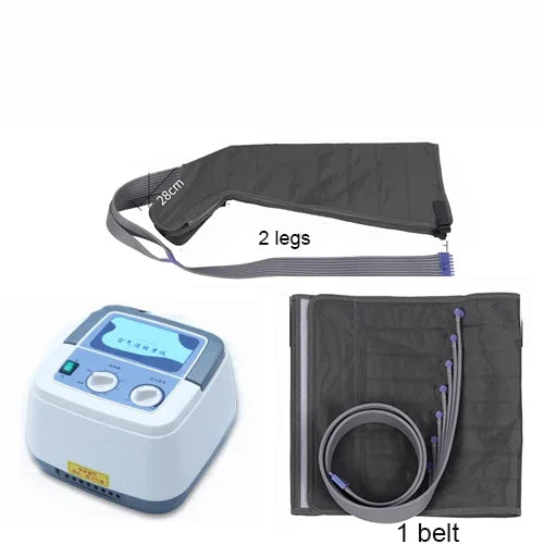 8 Airbag Pressotherapy Air Compression Leg Foot Massager Vibration Infrared Therapy Arm Waist Pneumatic Air Wave Pressure Machin