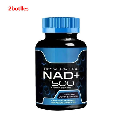 NAD Liposomal Supplement with Resveratrol Supports Healthy Metabolism Enhanced Energy & Cellular Support