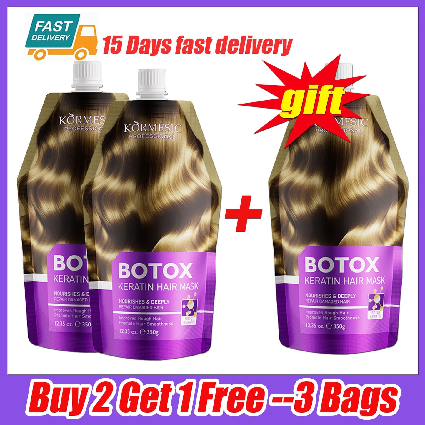 Magical Keratin Hair Mask 5 Seconds Repair Damaged Frizzy Hair Soft Smooth Shiny Nutrition Deep Moisturize Nourishing Hair Care
