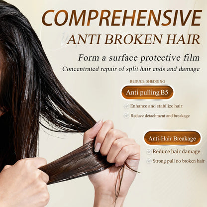 Hair Mask 500ml Dual Keratin Soft Dry Hair Shiny Frizzy Nourishing Hair Root Scalp Smoothing Straightening Dye Damage Hair Care