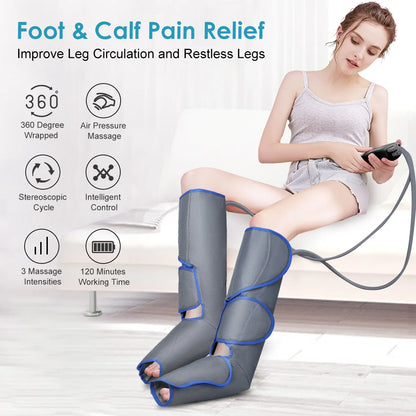 air Compression Leg Massager with Heating Function Massage Products Other Healthcare Supply