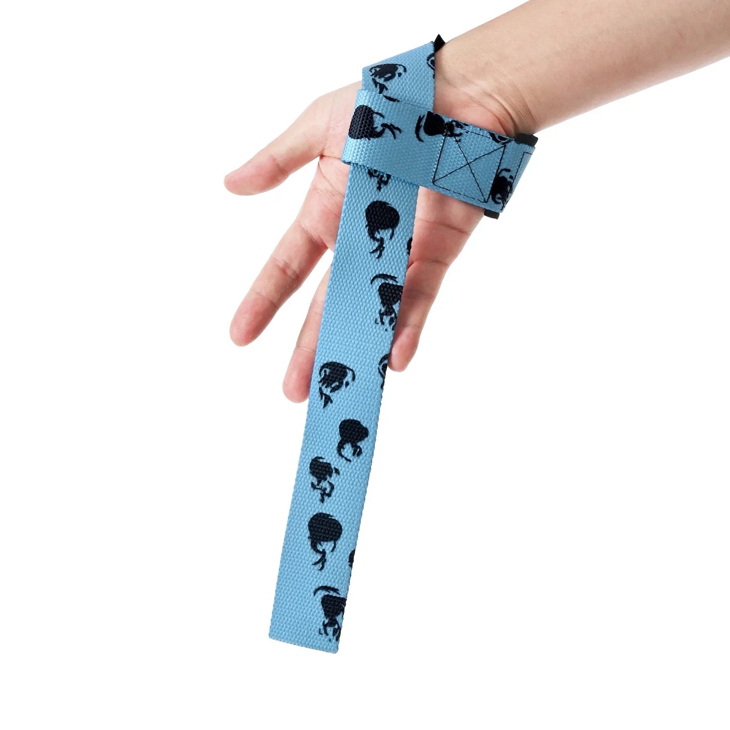 Anime Weight Gym Wrist Wrap Lifting Straps Weightlifting Lifting Straps, Power Workouts Lifting Deadlift Straps Padded Men