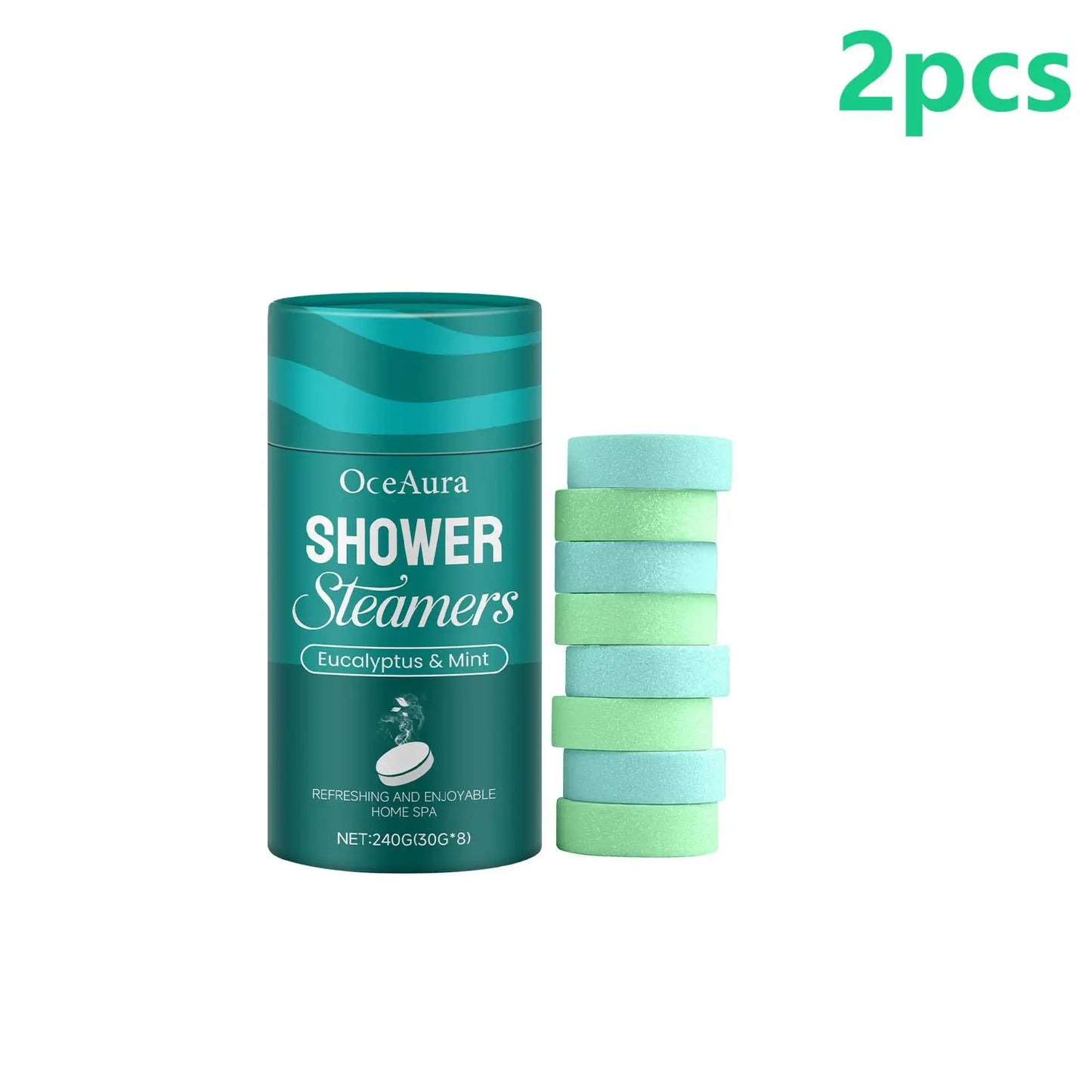 OceAura Shower Steamers Eucalyptus Mint Relax Mind Body Cleaning Lavender Rose Shower Steamers Tablets Bath and Shower Products