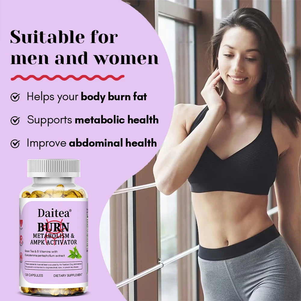 Green Tea Extract - Burns Fat, Controls Appetite, Supports Gut Health, Supports Weight Management, and Improves Digestion