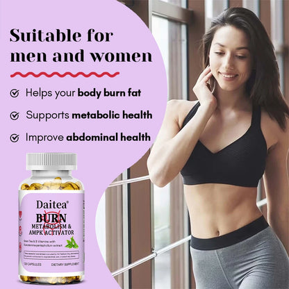 Green Tea Extract - Burns Fat, Controls Appetite, Supports Gut Health, Supports Weight Management, and Improves Digestion