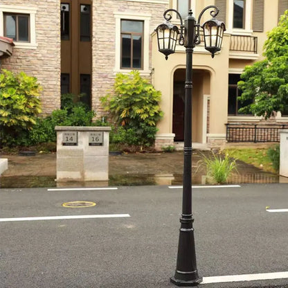 ≈2.3M Led Outdoor Courtyard Street Lights, Gardens, Parks, Ip65 Waterproof And Rust Proof High Pole Lights