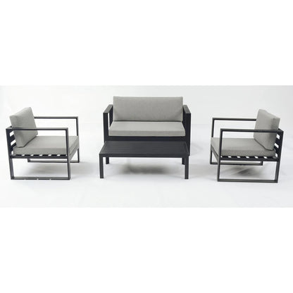Best Price  Aluminum  Patio Sofa  Garden Sofa Outdoor Sofas for Hotel Courtyard