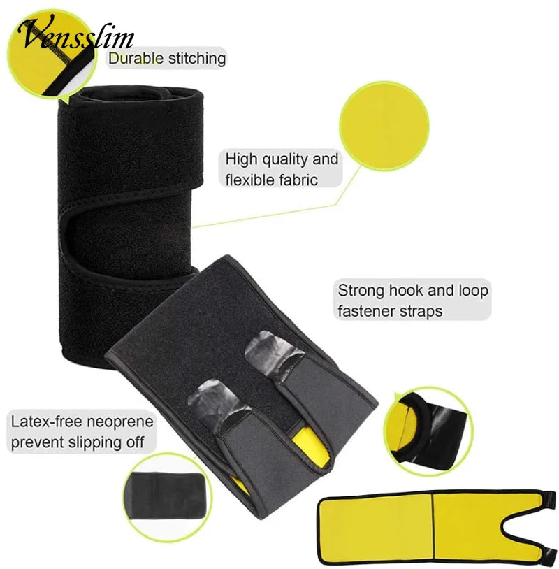 Vensslim Fat Burn Thigh Trimmer Wrap Women Thermo Neoprene Weight Loss Corset 2 Pieces Leggings Shapers Slim Sweat Sauna Belt