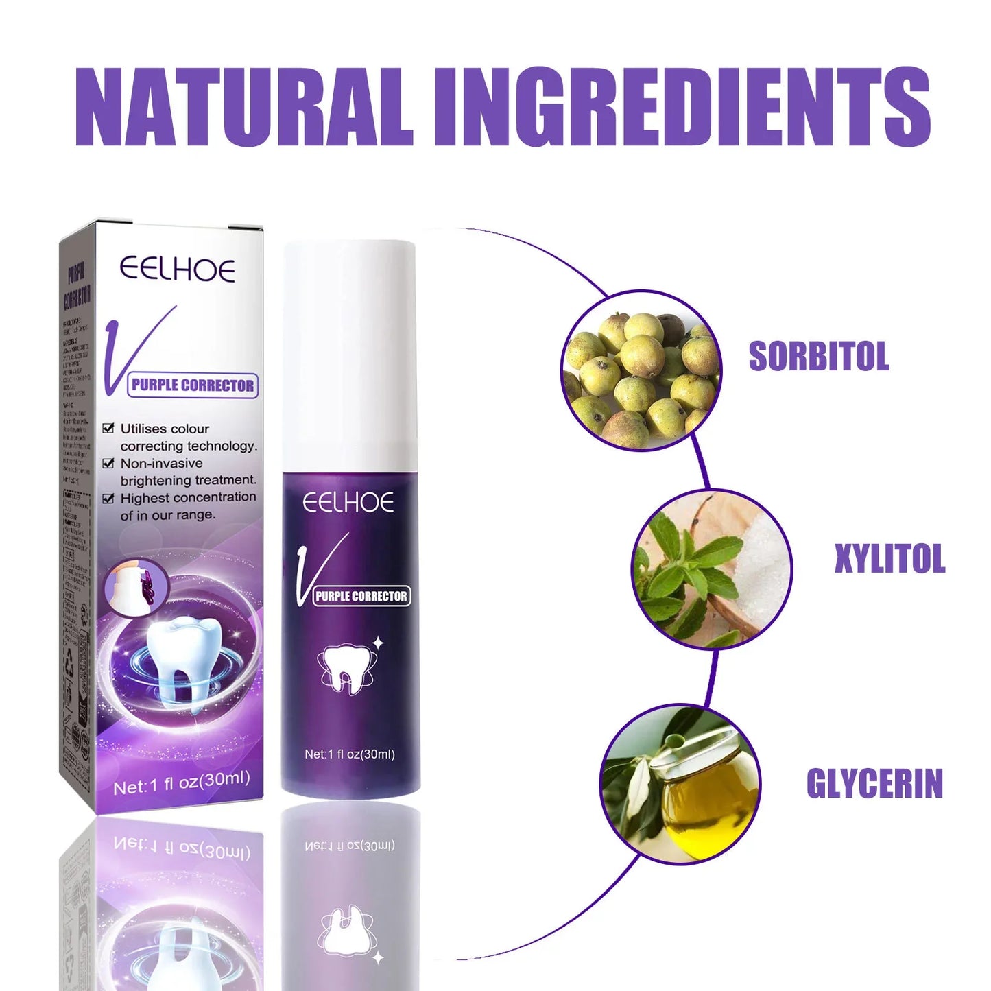 Teeth Whitening Toothpaste Remove Plaque Stains Cleaning Oral Hygiene Dental Bleach Corrector Tools Fresh Breath Beauty Care