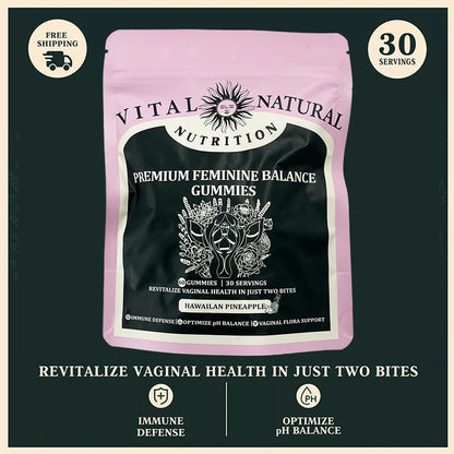 60 pieces of Vital Source Feminine Balance Gummies
