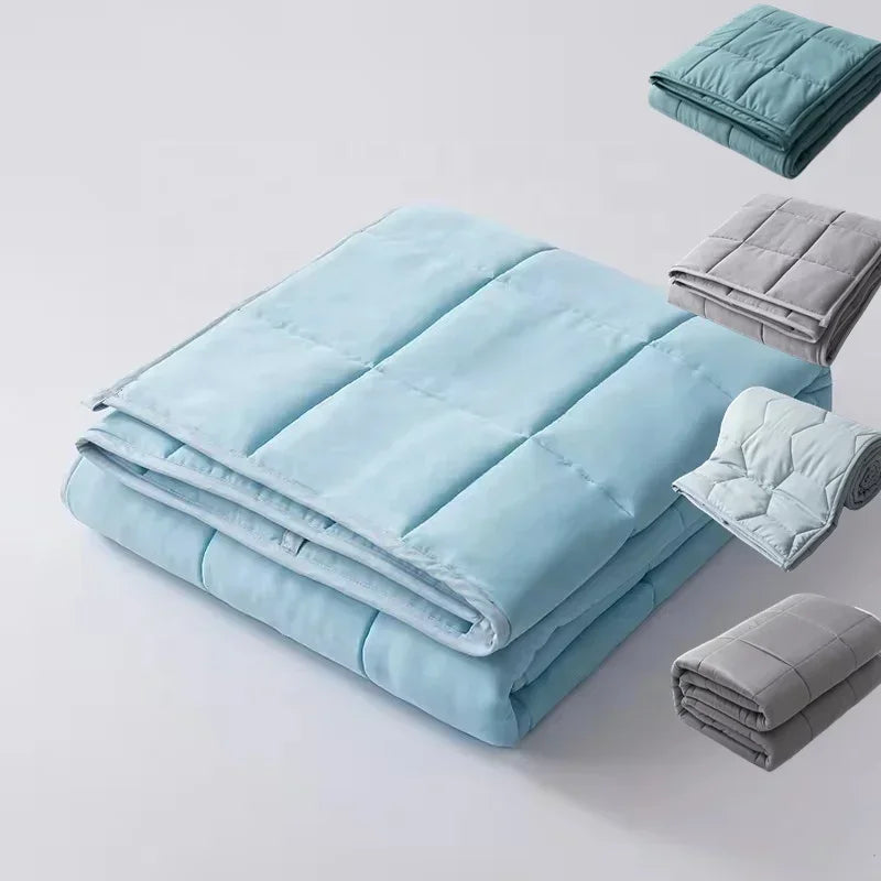 Weighted Blanket 15lbs 20lbs 25lbs for Adults, Heavy Gravity Blanket for Anxiety Relief and Autism, Cooling Weighted Therapy