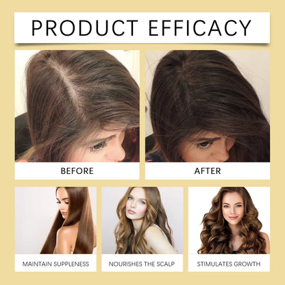 Scalp Nourishing Spray Strong Hair Nourishing Anti Hair Loss Scalp Care Refreshing Non Greasy Hair Plant Extract Care Fluid 30ml