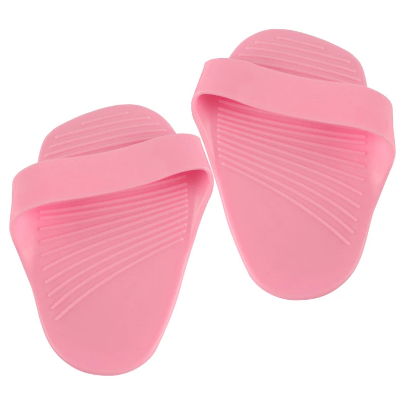 1 Pair Weightlifting Gloves Bench Press Umbbell Grip Kettlebell Rubber Mitten Gloves Gym Fitness Protecting Palm Hand Grip