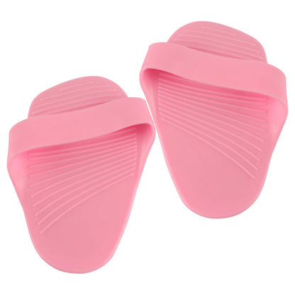 1 Pair Weightlifting Gloves Bench Press Umbbell Grip Kettlebell Rubber Mitten Gloves Gym Fitness Protecting Palm Hand Grip