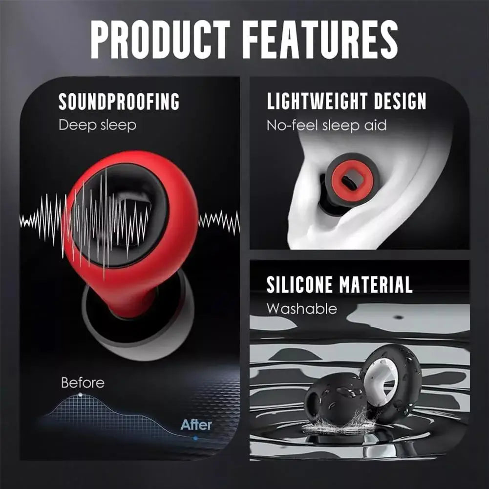 Sleep Soundproof Earplugs Motorcycle Noise Reduction Earplugs Anti-noise Equipment Earplugs Mute Motorcycle