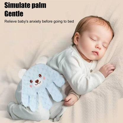 Baby Sleep Aid Pacify Hand Glove Gentle Comfortable Cotton Automatic Patting Sleep Toy for Comfortable Newborns Sleeping