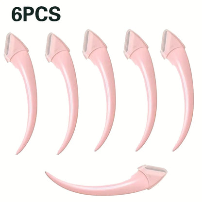 Precision Eyebrow Razor for Women - Meniscus & Slant Blade, Safe for Facial Hair Removal Gentle