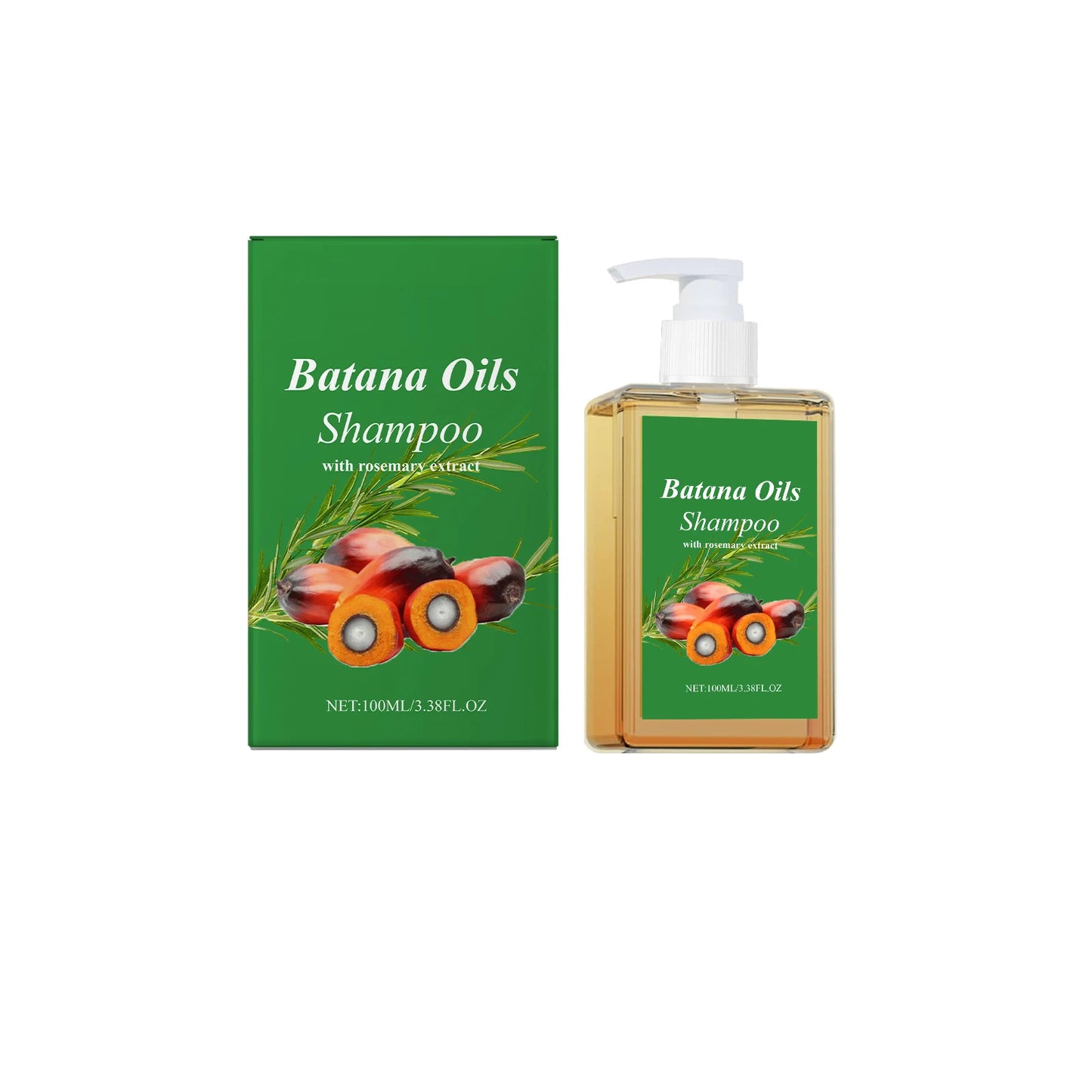 Batana Hair Care Shampoo - Hydrating Deep Nourishment for Soft, Strong Hair with Scalp Massage Treatment