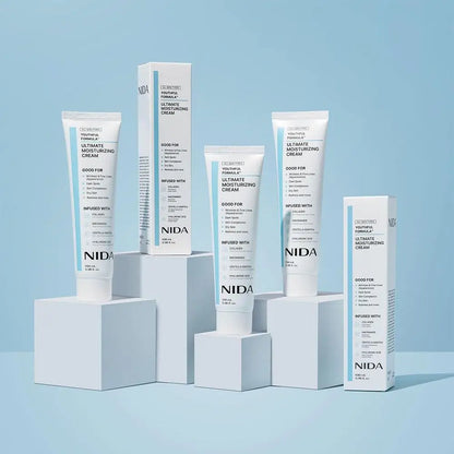 NIDA Daily Moisturizing Cream Ultimate Anti-Aging Whitening Repair Redness Essence Repairing Calming Pore Moisturizer Skin Care