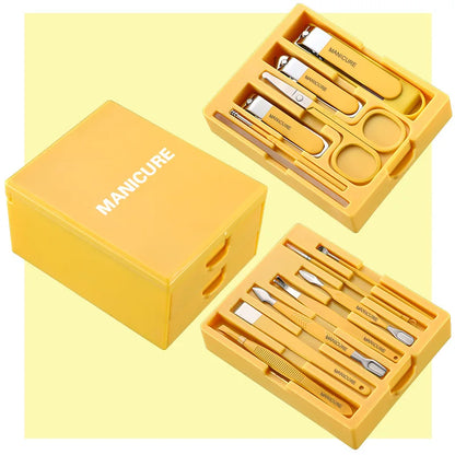 Carbon Steel Anti-Splash Nail Care Tool Large Nail Clippers Wholesale High-Quality Multi-Function Home Nail Clipper Set