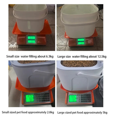 Sealed storage box for pet food, large capacity moisture-proof and fresh-keeping bucket, cat food, dog food, dry storage box