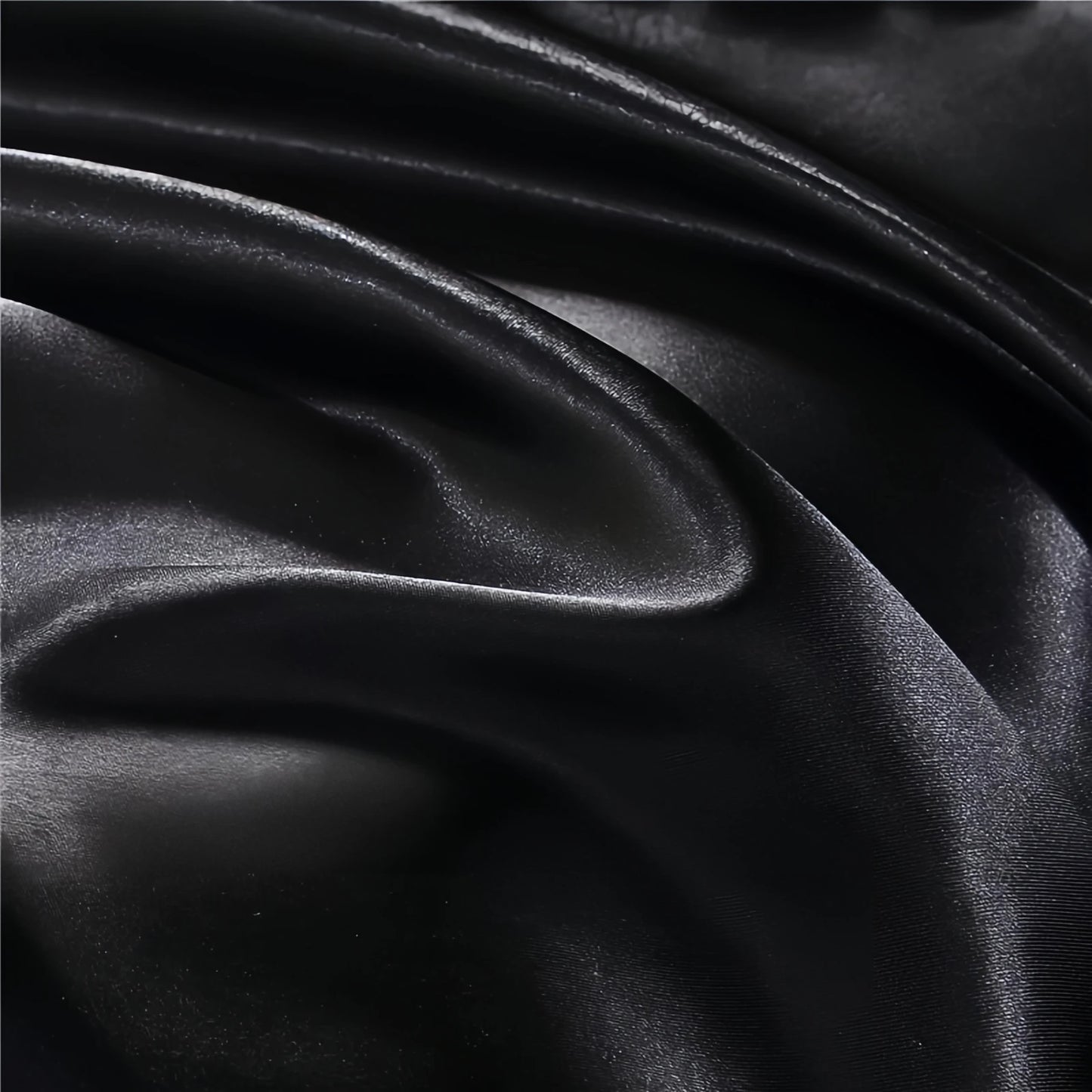 2-piece satin silk pillowcases — decorative pillow covers, bedding accessories; size: 48 × 74 cm; also suitable for car headrest