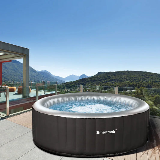 Thick Safe Summer Water Party Supply Inflatable Hot Tub Spa Pool For Baby Kids Adult Outdoor Entertainment
