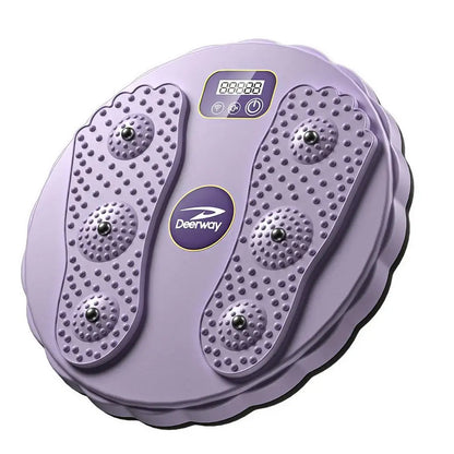 Waist Twisting Disc Fitness Board Weight Lose Trainer Magnetic Massage Wriggling Plate Twister Non-Slip Base Exercise Equipment